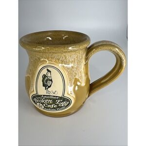 Deneen Pottery Another Broken Egg Cafe Destin Florida Hand Thrown Yellow Drip
